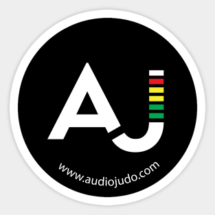 Audio Judo Logo Sticker